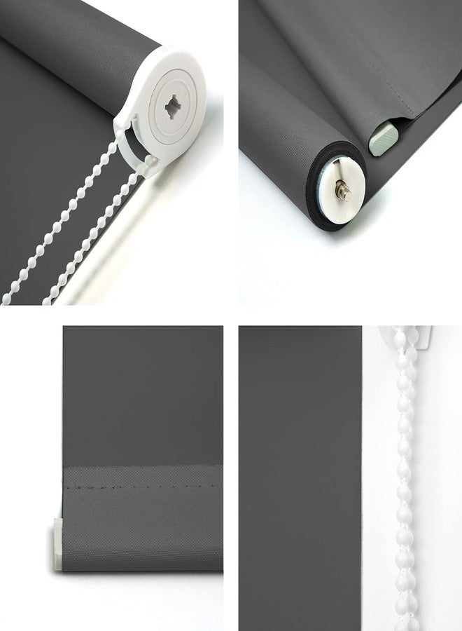 NUTRO CHILL Blackout Roller Shade, Window Shades Blackout with Thermal Insulated, UV Protection Fabric Window Shades for Home and Office, Easy to Install - Image 2